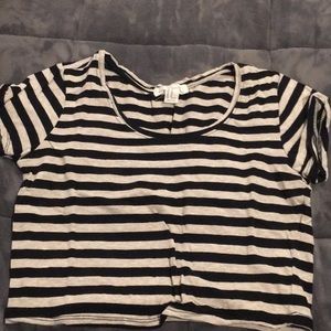 Forever 21 stripped crop top